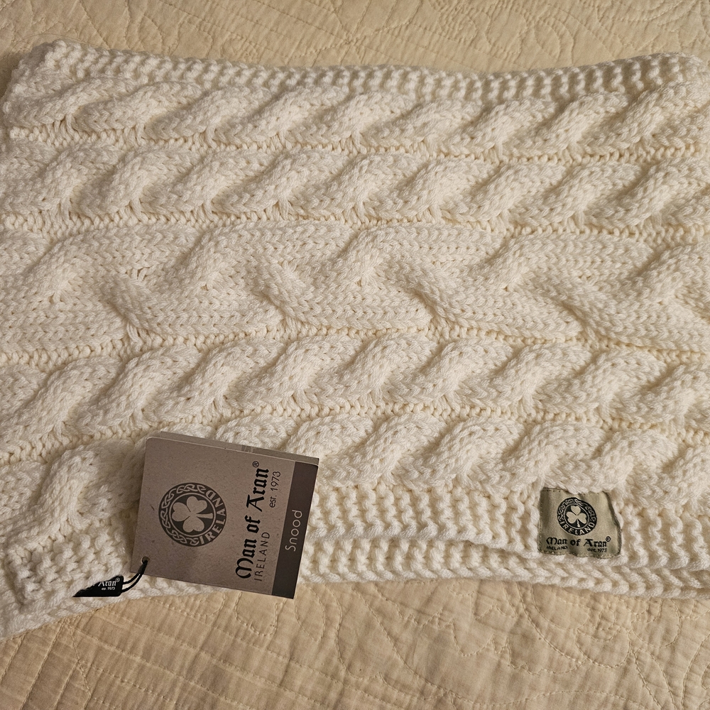 Women's Cream Scarf